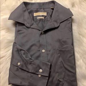 Michael Kors Long Sleeve Non Iron Shirts Size L